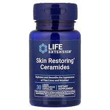 Life Extension Skin Restoring Ceramides 30 Liquid Vegetarian Capsules Usa Menşeii Dmmedicine
