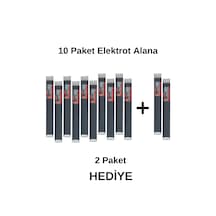 P Pp Siyah Geniş Plastik Kaynak Elektrot 10 Paket Alana 2 Paket