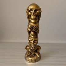 Gold Renkli Kuru Kafa Biblo