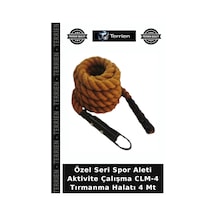 Özel Seri Spor Aleti Aktivite Çalışma Clm-4 Tırmanma Halatı 4 Mt