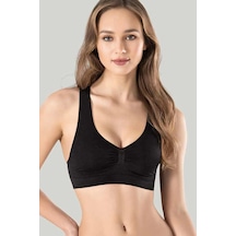 Ang Butik Miss Fit 1502 Yüzücü Büstiyer siyah