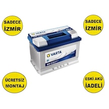 Varta Blue Dynamic E43 Alçak 12 V 72 Ah 680 Cca Akü-yerinde Montaj