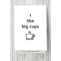 Big Cup Mutfak Poster