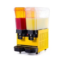 Samıxır Klasik Twin Fıskiyeli Soğuk İçecek Dispenseri 20+20 Litre Sarı