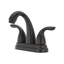Lg148700y Lg148-700y Pfirst Serisi 2-saplı 10,16 Cm Merkezli Banyo Musluğu, Bronzunda 1,2 Gpm Açık Bej
