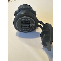 Karavan İçin 2 Port Usb Hızlı Şarj Montaj Tipi 2 Port Usb Hızlı Şarj Kp-479