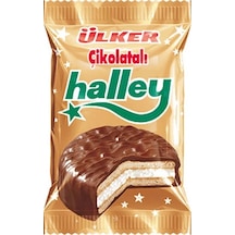 Ülker Halley Çikolata Kaplı Bisküvi 30 G