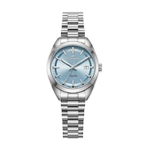 Roche Montre Rml5011-02 Quartz Çelik Gri Mavi Kadran Safir 30 Mm Kadın Kol Saati