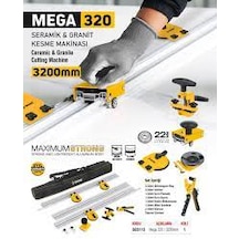 Sgs113 Mega 320 Seramik Granit Fayans Kesme Makinası 3200mm