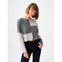 Loft Kadın Sweatshirt Gri Lf2037630 25kp69000192 P69233