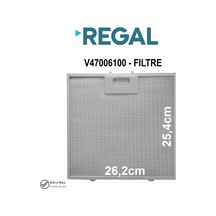 Regal Uyumlu Rad 640 Sx Davlumbaz Filtresi Aspiratör Filtre V47006100 - 555694116