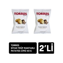 3 Adet Torres Siyah Trüf Mantarlı Patates Cipsi 2 X 40 G