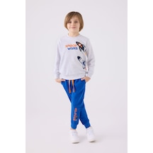 Rolypoly Erkek Çocuk Gri Eşofman Takımı Rp3445-c-v1 Gri