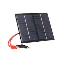 Pazly 1.5w 12v Polikristal Güneş Paneli Şarj Cihazı - Bahçe & Acil Aydınlatma