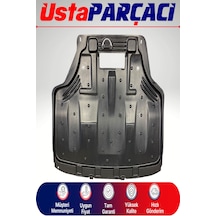 Ford Fiesta Motor Alt Koruma Kapağı Karter Koruma Muhafazası Plastik 2009-2022