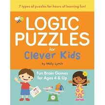 Logic Puzzles For Clever Kids Fun Brain Games For Ages 4 & Up Ciltli Callisto Kids