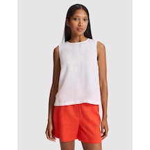 Pierre Cardin Kadın Beyaz Kısa Kollu Bluz 50324153-vr013
