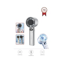 Torima F-21 Beyaz Dijital Ekranlı 120 Hız Ayarlı Taşınabilir Mini Fan