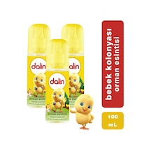 Dalin Bebek Kolonyası Sprey Orman Esintisi 100 Ml 3 Adet