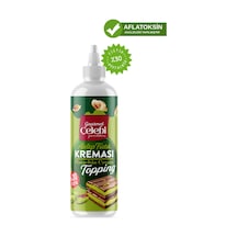 Antep Fıstık Kreması Topping 500 Gr - %30 Gerçek Antep Fıstıklı Waffle & Krep & Pankek Tatlı Sosu