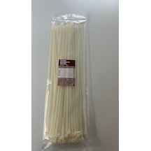 550 X 7,6 Kablo Bağı 100 Adet Beyaz