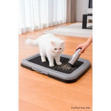 Herza House Akıllı Kedi Köpek Tuvaleti Elekli Beyaz Tek Ebat