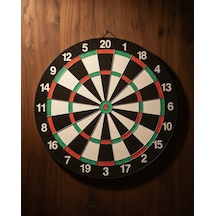Ers 15 İnç Dart Tahtası Seti Dayanıklı Yapı 4 Metal Dart Oku