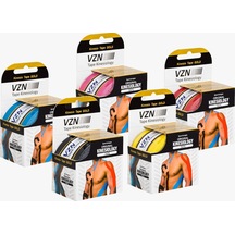 Vzn Kinesio Sport Tape Sporcu  Bandı Siyah 5Cm X 5M