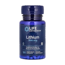 Lıfe Lithium Orotate 1,000 Mcg 100 Vege Capsul.usa Menşei....