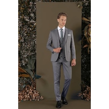 Efor Tk 877 Slim Fit Füme Klasik Takım Elbise Füme Efor Tk 877 Slim Fit Füme Klasik Takım Elbise Füme