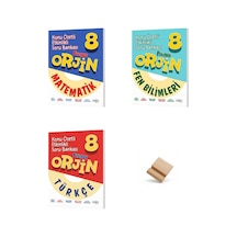 Orjin Lgs 2027 Matematik Fen Bilimleri Ve Türkçe 3lü Set Konu Özetli Soru Bankası + Telefon Standı