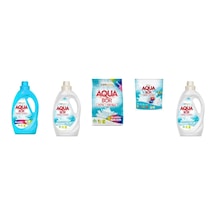 Aquabor Doğal Mineralli Sıvı Renkliler + Sıvı Beyaz + 4 Kg Renkliler + Tablet + Sıvı Beyaz 5 Li Set 97684456