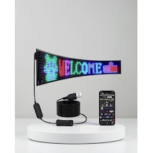 Pixel Rgb Led Panel Gece Kullanımına Uygun Estetik Atmosfer Işığı Çok Renkli