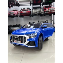 12 Volt İsme Özel Plaka Hediye Akülü Araba 1-5 Yaş Uzaktan Kumandalı Mavi