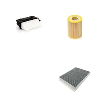 Filtre Bakım Seti Mercedes Ml Serisi 350 Cdı Dizel W166 2012-2015 Hava + Yağ F. + Polen Filtre Sion,hava Filtre Sağ Sol Olarak 2 Adettir.
