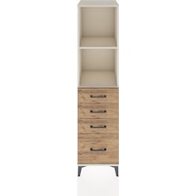 Hyperion Dolap 2 Raflı 4 Çekmeceli 44x44x182 Aytaşı-çam Aytaşı