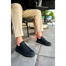 Tekyer Online Mn979 - Santoni Crt Spor Erkek Ayakkabı Sıyah 14970042