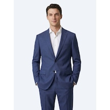 Kip Saks Mikro Slim Fit %100 Yün Takım Elbise