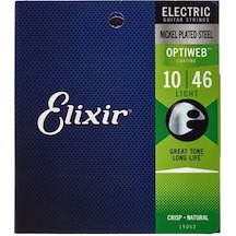 Elixir Optiweb Light Elektro Gitar Teli 10-46
