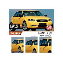 Audi A3 8p Batman Yarasa Ayna Kapağıı Piano Black / 2003-2007
