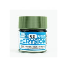 Mr.hobby N-062, 10 Ml. Ijn Gray Green Nakajima Acrysion Maket Boyası Standart