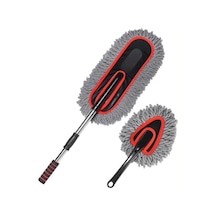2 Adet Set Profesyonel Püsküllü Mikrofiber Araç Yıkama Fırçası Toz Alma Fırçası Araç Paspası