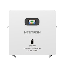 Neutron Ntsb-wb256-mw5120 Lityum Batarya Lıfepo4 5kwa 25,6v