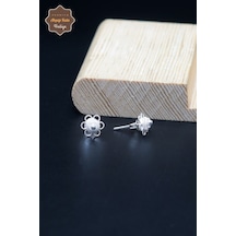 Kişniş Bereket Tasarım 925 Ayar Gümüş Telkari Kadın Küpe 201023955 Gümüş