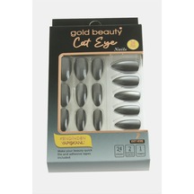Gold 24'lü Kedi Gözü Takma Tırnak 05898538