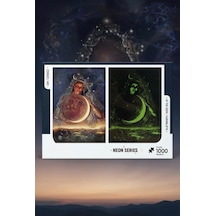 Ay Tanrıçası - 1000 Parça Neon Series-gündüz Ve Gece Parlayan Özel Seri