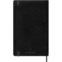 Moleskine Soft Large Plain Notebook Black