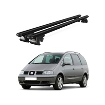 Venüs Seat Alhambra 2001-2010 Uyumlu Siyah Ara Atkı Port Bagaj Tavan Barı