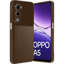 Nettech Oppo A5 Uyumlu Focus Seri Arka Koruma Kılıf - Kahverengi Kahverengi