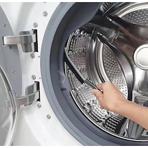 2 Adet Detay Fırçası,banyo,mutfak,lavabo,pencere Kenarları,derz Temizliği İçin İnce Fırça,tuvalet Ve Klozet İçin Temizlik Fırçası Açık Ahşap
